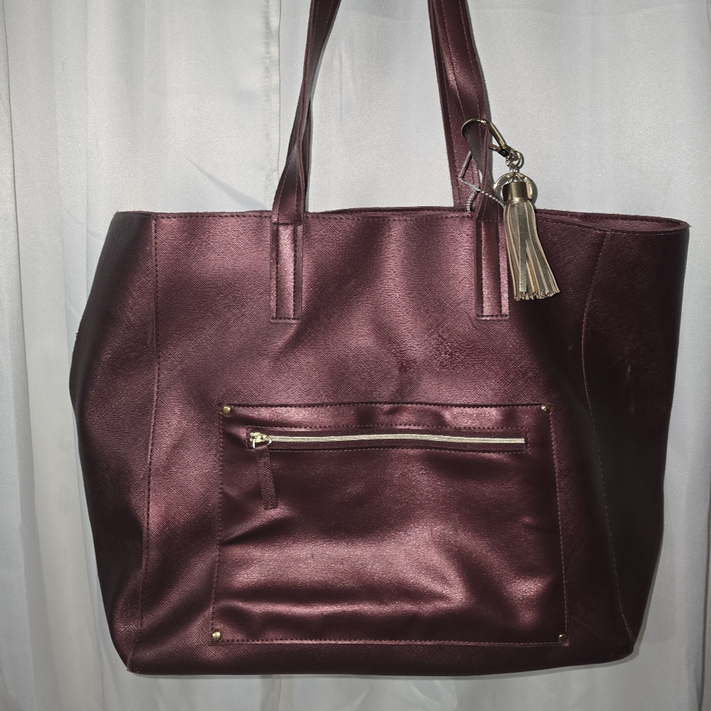 Tote VINYL LARGE SHOULDER BAG